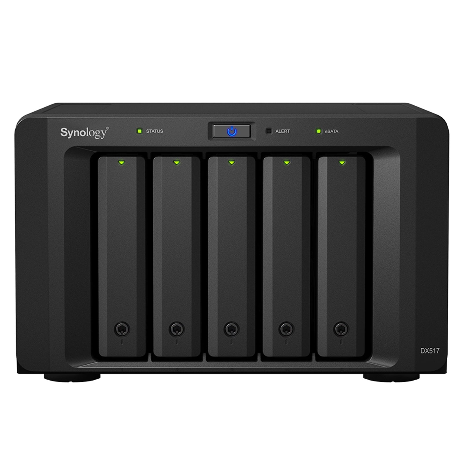 Synology DX517 5-Bay NAS Expansion Unit - 80TB Hot-Swappable Synology DX517 5-Bay NAS Expansion Unit - 80TB Hot-Swappable
